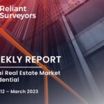 Real estate research report 12 - Dubai realestate market - Residential - Week 12 –March 2023. Reliant surveyors - valuation company in Dubai