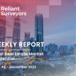 Weekly Report 45 | Dubai Real Estate Market – Residential, November 2023. Check real estate transactions this week. Housing Price change in week 45 Dubai,