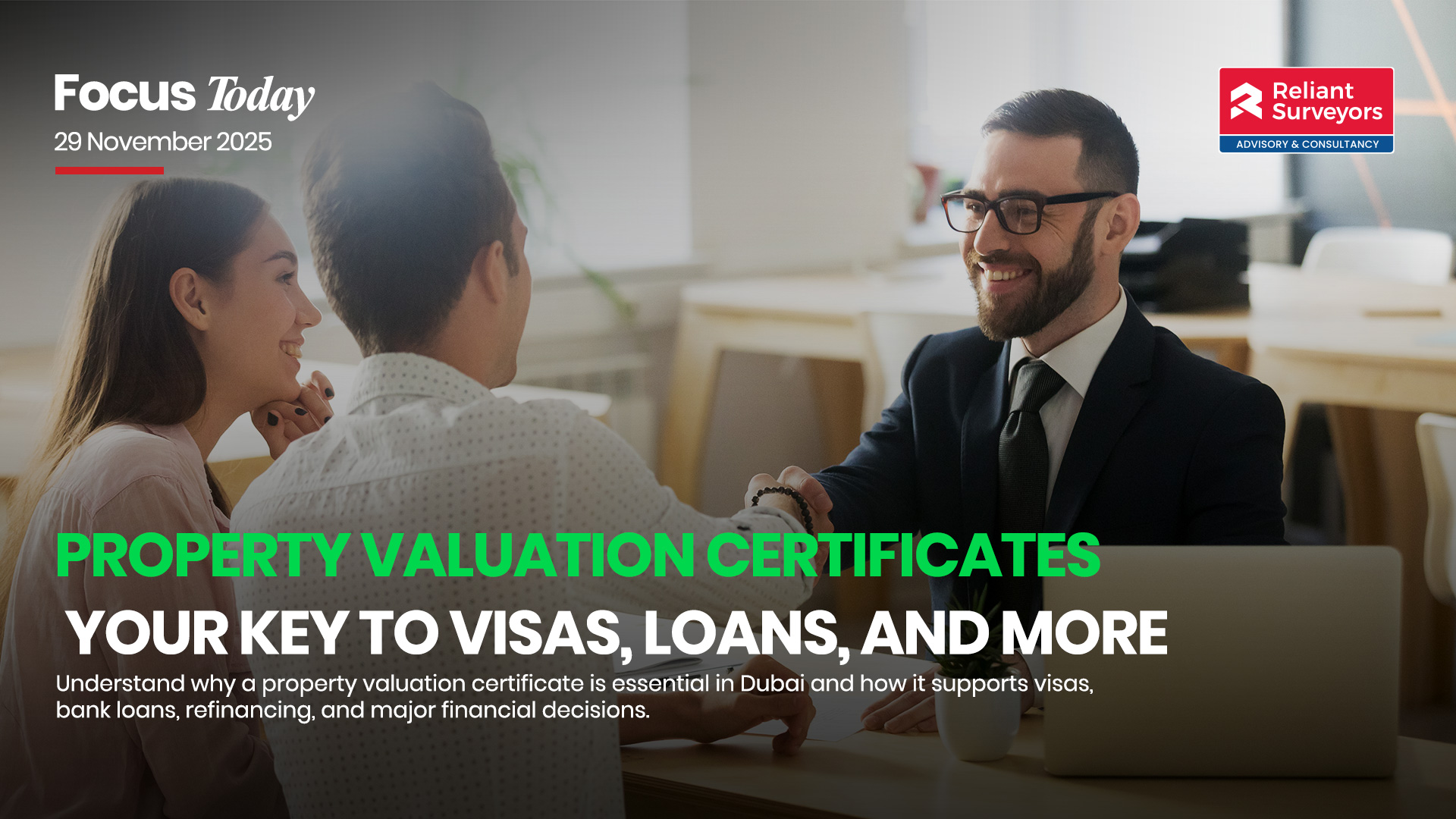 Property Valuation Certificates: Your Key to Visas, Loans, and More