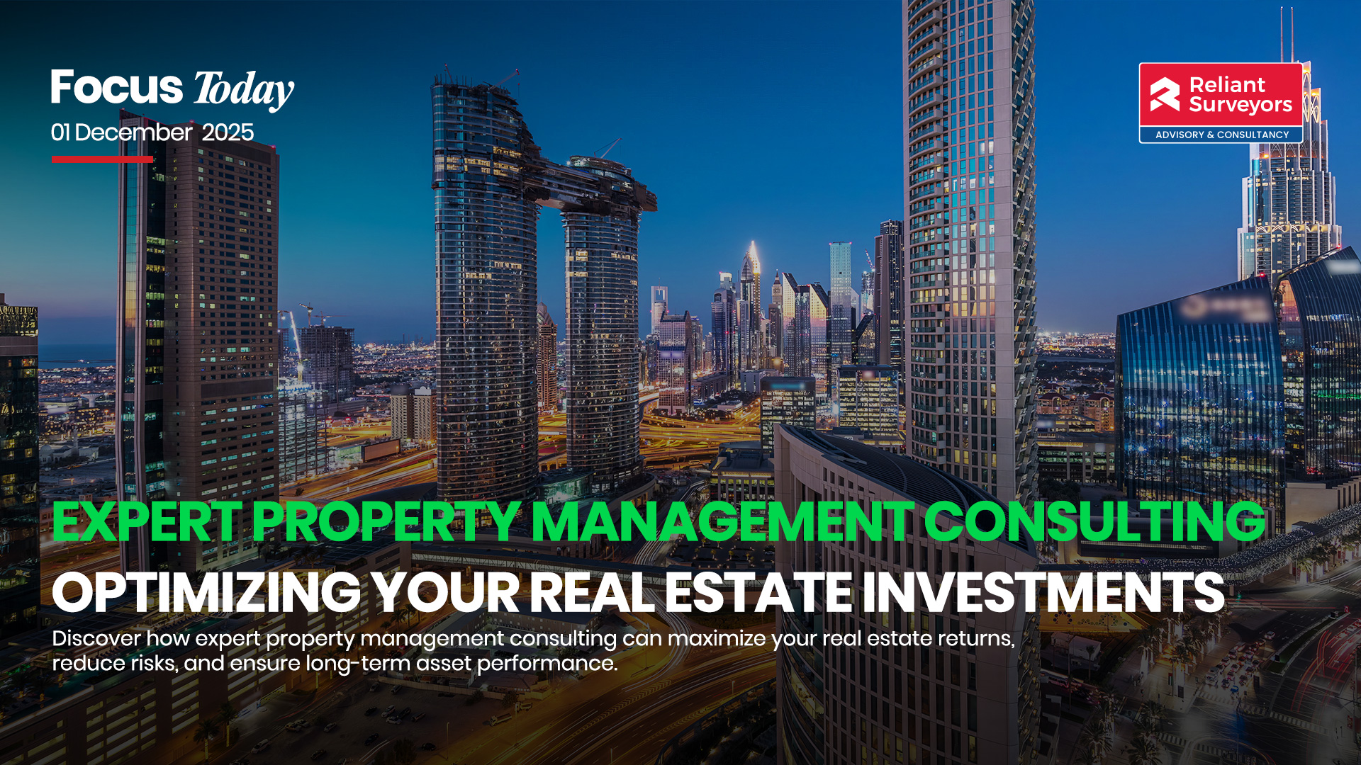 Expert Property Management Consulting: Optimizing Your Real Estate Investments